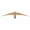 Ekena Millwork Bellingham Timber Gable Bracket, Western Red Cedar, 48"W x 8"H x 3 1/2"D x 3 1/2"F, 4/12 Pitch GBW048X08X0404BEL00SWR - alternate 1